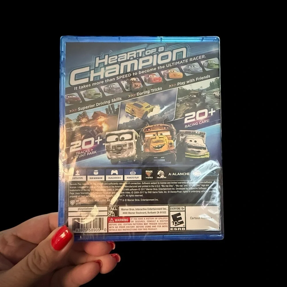**NEW** Cars 3: Driven to Win - Sony PlayStation 4